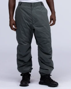 Fire-Resistant 2 Layer Down Pants – Waterproof Ripstop Fire-Retardant Outdoor Trousers -Snow Peak Shop PA 22AU001 Hero 04
