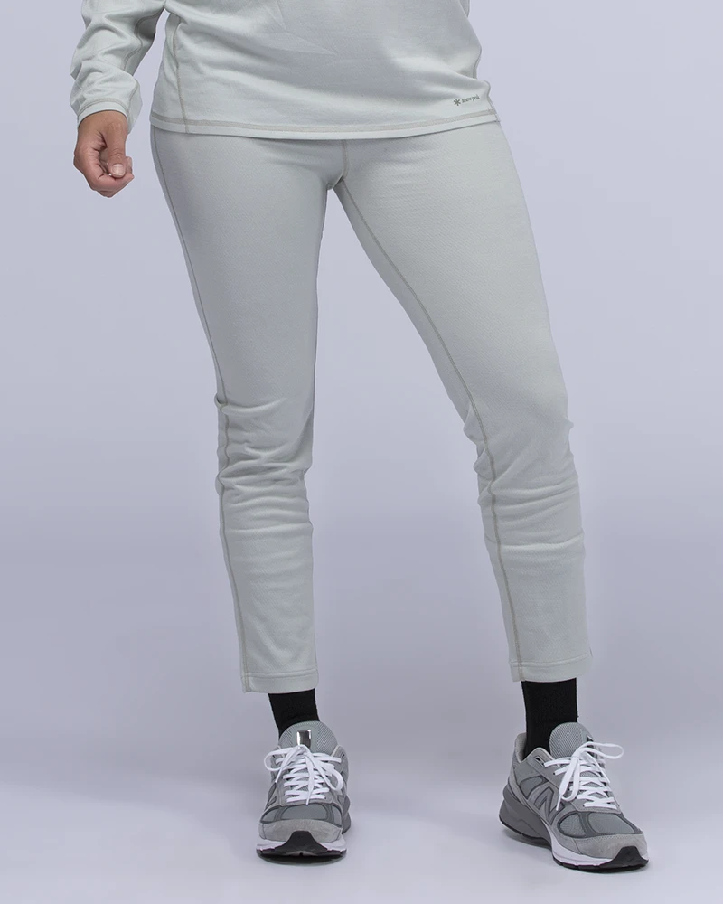 Recycled Polyester Merino Wool Base Layer Tights - Charcoal Grey Sweat-Wicking Performance Leggings 8 Recycled Polyester Merino Wool Base Layer Tights - Charcoal Grey Sweat-Wicking Performance Leggings - Image 6