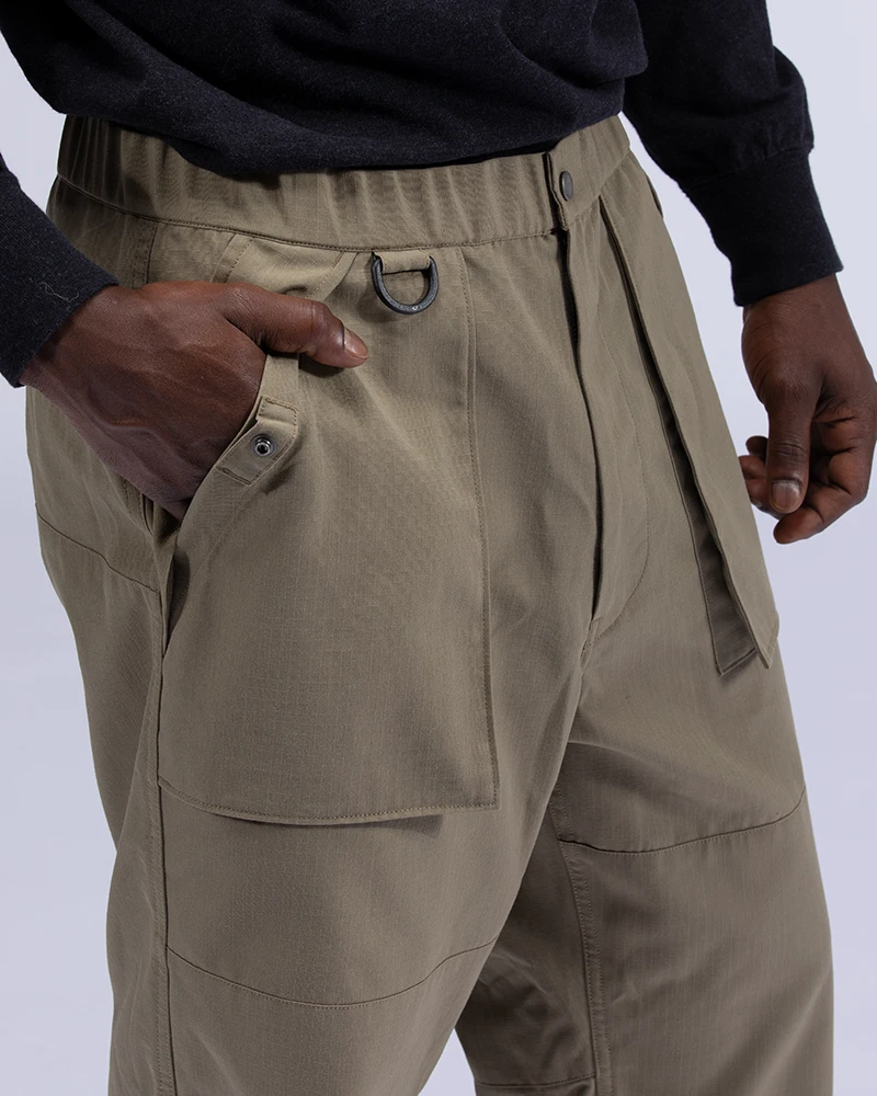 Takibi Over Pants in Olive - Fire-Resistant Ripstop Utility Pants 10 Takibi Over Pants in Olive - Fire-Resistant Ripstop Utility Pants - Image 8