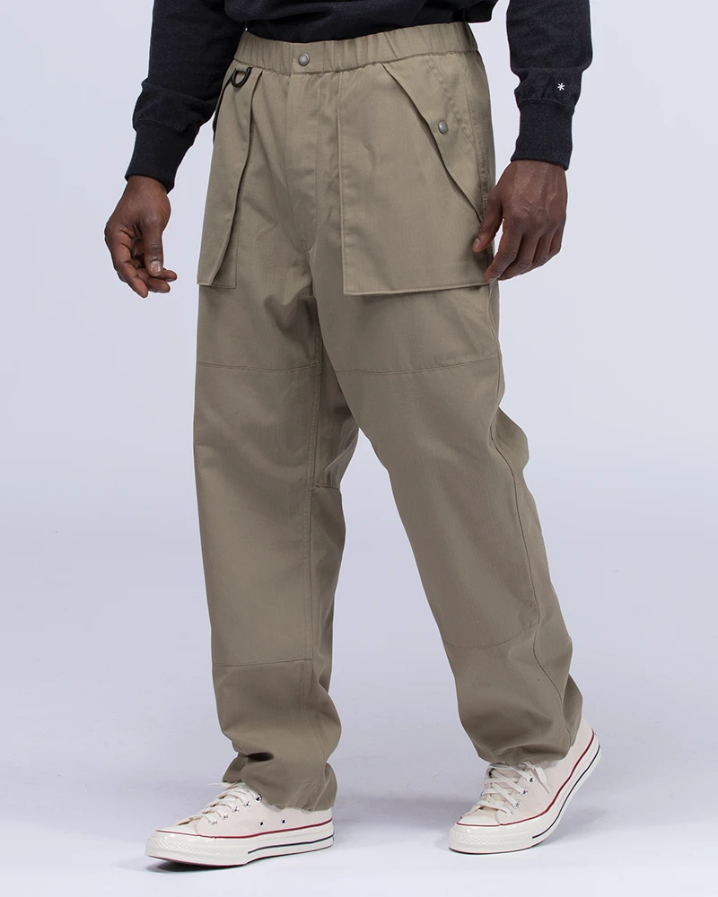 Takibi Over Pants in Olive - Fire-Resistant Ripstop Utility Pants 7 Takibi Over Pants in Olive - Fire-Resistant Ripstop Utility Pants - Image 5