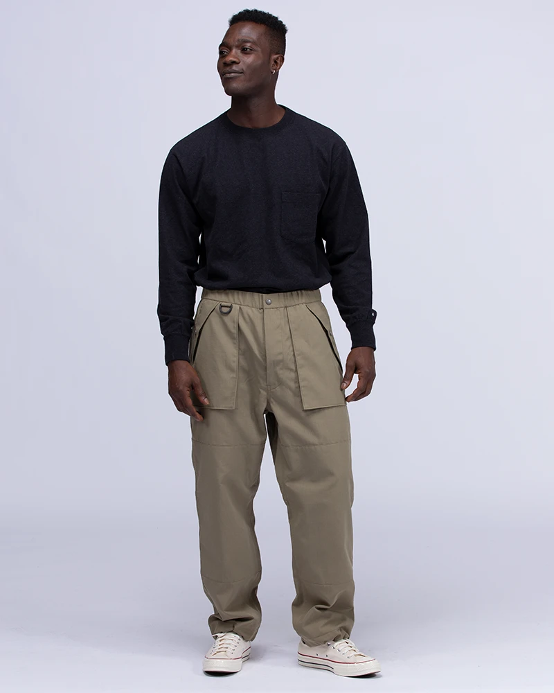 Takibi Over Pants in Olive - Fire-Resistant Ripstop Utility Pants 12 Takibi Over Pants in Olive - Fire-Resistant Ripstop Utility Pants - Image 10