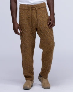 Alpaca Mixed Knit Pants -Snow Peak Shop PA 22AU203 Hero 04