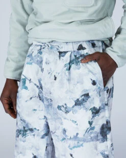 Printed Quick Dry Shorts – Marbled Grey Textured Crepe Relaxed Fit Bottoms 16 Printed Quick Dry Shorts – Marbled Grey Textured Crepe Relaxed Fit Bottoms -Snow Peak Shop PA 22SU016 alt 06