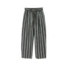 Hand-Woven Cotton Stripe Pants 1 Hand-Woven Cotton Stripe Pants -Snow Peak Shop PA 22SU305 bl hero 01
