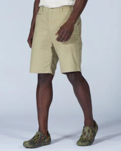 Snow Peak Takibi Fire-Resistant Chino Shorts – Durable Twill Cotton Outdoor Bottoms -Snow Peak Shop PA 22SU402 alt 04 1