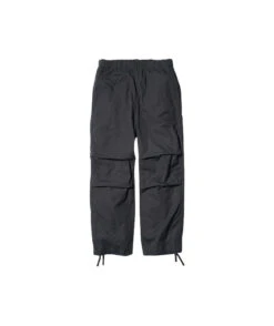 Takibi Light Ripstop Easy Pants - Lightweight Flame-Resistant Parachute Pants -Snow Peak Shop PA 23SU104 Black hero 01