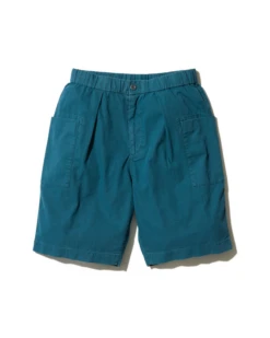 Natural-Dyed Recycled Cotton Shorts