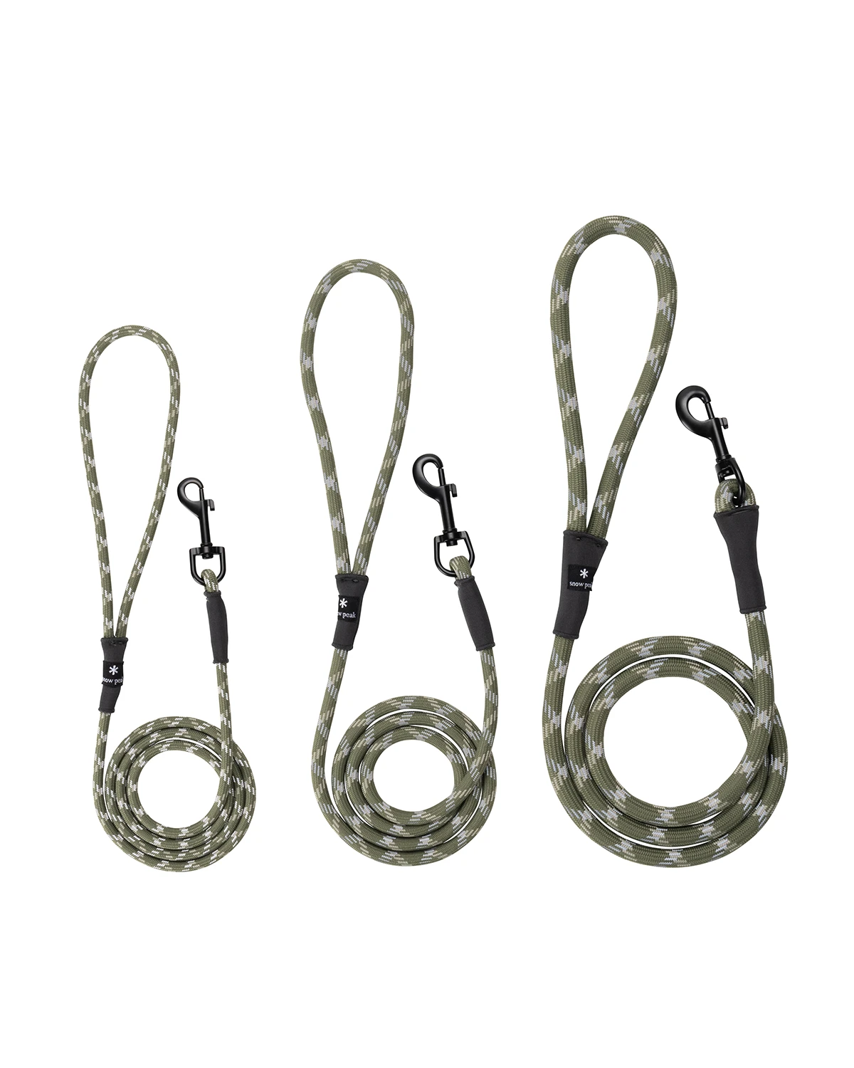 Snow Peak SP Rope Lead Olive 6 Snow Peak SP Rope Lead Olive - Image 4