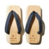 Hita Geta Men's Cedar Wood Sandals – Vibram® Sole Traditional Japanese Flip-Flops 1 Hita Geta Men's Cedar Wood Sandals – Vibram® Sole Traditional Japanese Flip-Flops -Snow Peak Shop SE 23SU401 Navy main 515Wx515H