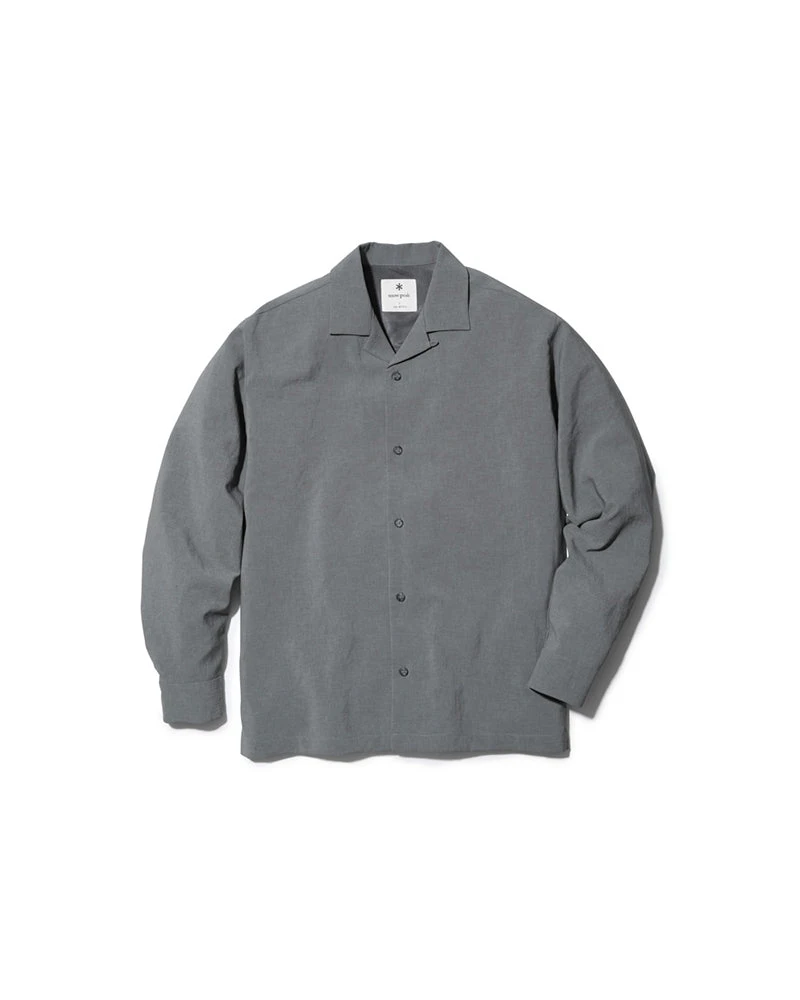 Polyester Light Poplin Shirt – Antibacterial Breathable Crepe Texture Long Sleeve 3 Polyester Light Poplin Shirt – Antibacterial Breathable Crepe Texture Long Sleeve