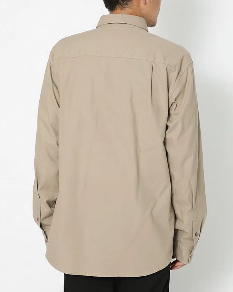 Organic Cotton Poplin Button-Down Shirt - Lightweight Slim Fit with Side Pockets 8 Organic Cotton Poplin Button-Down Shirt - Lightweight Slim Fit with Side Pockets - Image 6