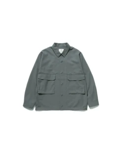 Hybrid Wool Shirt -Snow Peak Shop SH 24AU001 1204 035 jpg