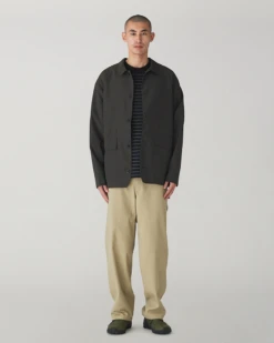 Pe/Co Weather Jacket - Recycled Poly-Cotton Water-Resistant Utility Jacket -Snow Peak Shop SH 24AU101 231212 n0134 jpg