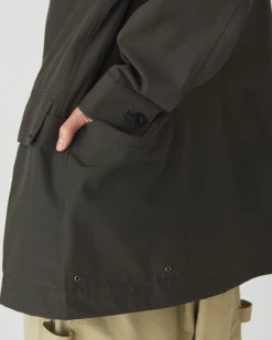 Pe/Co Weather Jacket - Recycled Poly-Cotton Water-Resistant Utility Jacket -Snow Peak Shop SH 24AU101 231212 n0139 jpg