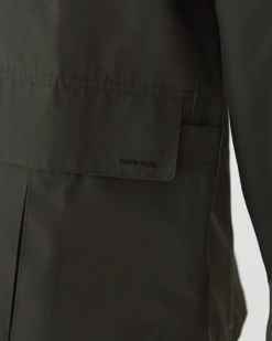 Pe/Co Weather Jacket - Recycled Poly-Cotton Water-Resistant Utility Jacket -Snow Peak Shop SH 24AU101 231212 n0142 jpg