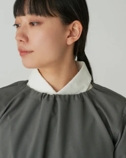 Hybrid Wool Long-Sleeved Utility Dress – Adjustable Drawcord Performance Fit -Snow Peak Shop SH 24AW002 20231212 snowpeak 00568 jpg