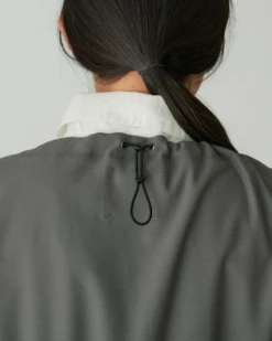 Hybrid Wool Long-Sleeved Utility Dress – Adjustable Drawcord Performance Fit -Snow Peak Shop SH 24AW002 20231212 snowpeak 00581 jpg