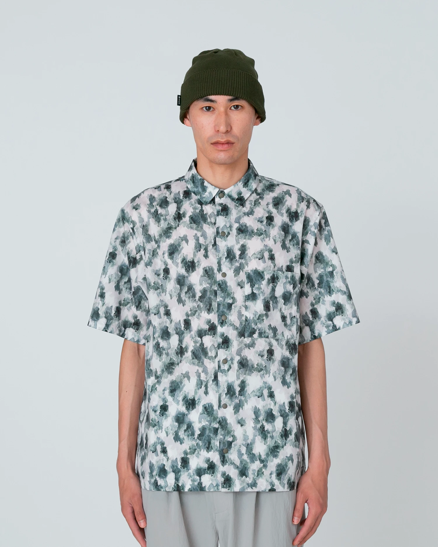 Snow Peak Printed Breathable Quick Dry Shirt – Lightweight Outdoor Snap Button Top 8 Snow Peak Printed Breathable Quick Dry Shirt – Lightweight Outdoor Snap Button Top - Image 6