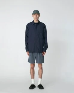 Takibi Light Ripstop Shirt – Flame-Resistant Lightweight Outdoor Long Sleeve Button-Up -Snow Peak Shop SH 25SU1010506 1507