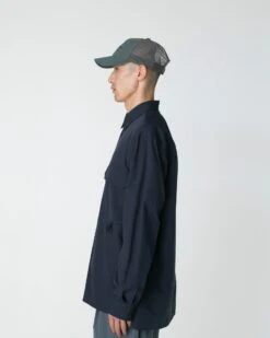 Takibi Light Ripstop Shirt – Flame-Resistant Lightweight Outdoor Long Sleeve Button-Up -Snow Peak Shop SH 25SU1010506 1527