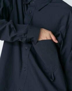 Takibi Light Ripstop Shirt – Flame-Resistant Lightweight Outdoor Long Sleeve Button-Up -Snow Peak Shop SH 25SU1010506 1537