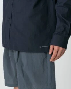 Takibi Light Ripstop Shirt – Flame-Resistant Lightweight Outdoor Long Sleeve Button-Up -Snow Peak Shop SH 25SU1010506 1542