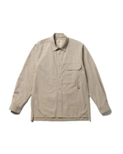 Takibi Light Ripstop Shirt – Flame-Resistant Lightweight Outdoor Long Sleeve Button-Up -Snow Peak Shop SH 25SU101240510 0726