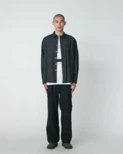 Gingham Check Performance Shirt - Organic Cotton & COOLMAX® Quick-Dry Button-Up 17 Gingham Check Performance Shirt - Organic Cotton & COOLMAX® Quick-Dry Button-Up -Snow Peak Shop SH 25SU1030506 216 jpg