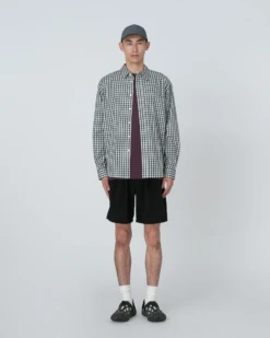 Gingham Check Performance Shirt - Organic Cotton & COOLMAX® Quick-Dry Button-Up 22 Gingham Check Performance Shirt - Organic Cotton & COOLMAX® Quick-Dry Button-Up -Snow Peak Shop SH 25SU1030506 2524 jpg