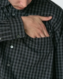 Gingham Check Performance Shirt - Organic Cotton & COOLMAX® Quick-Dry Button-Up 25 Gingham Check Performance Shirt - Organic Cotton & COOLMAX® Quick-Dry Button-Up -Snow Peak Shop SH 25SU1030506 260 jpg