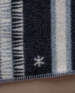 Snow Peak x Pendleton AW22 Grey Icon Blanket – Wool Blend Heritage Camping Throw -Snow Peak Shop SI PD 22AU001 alt 07