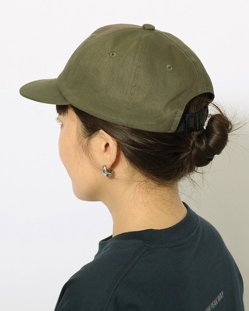 Snow Peak Dark Charcoal AW22 Festival Mountain Logo โ Curved Bill 6-Panel Baseball Cap 6 Snow Peak Dark Charcoal AW22 Festival Mountain Logo โ Curved Bill 6-Panel Baseball Cap - Image 4