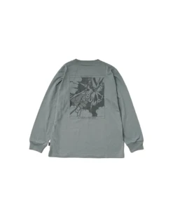 Snow Peak Solid & Delta Stake Graphic Long Sleeve T-Shirt - Festival Limited Edition -Snow Peak Shop SP TS 24AU001 Foliage 2.psd