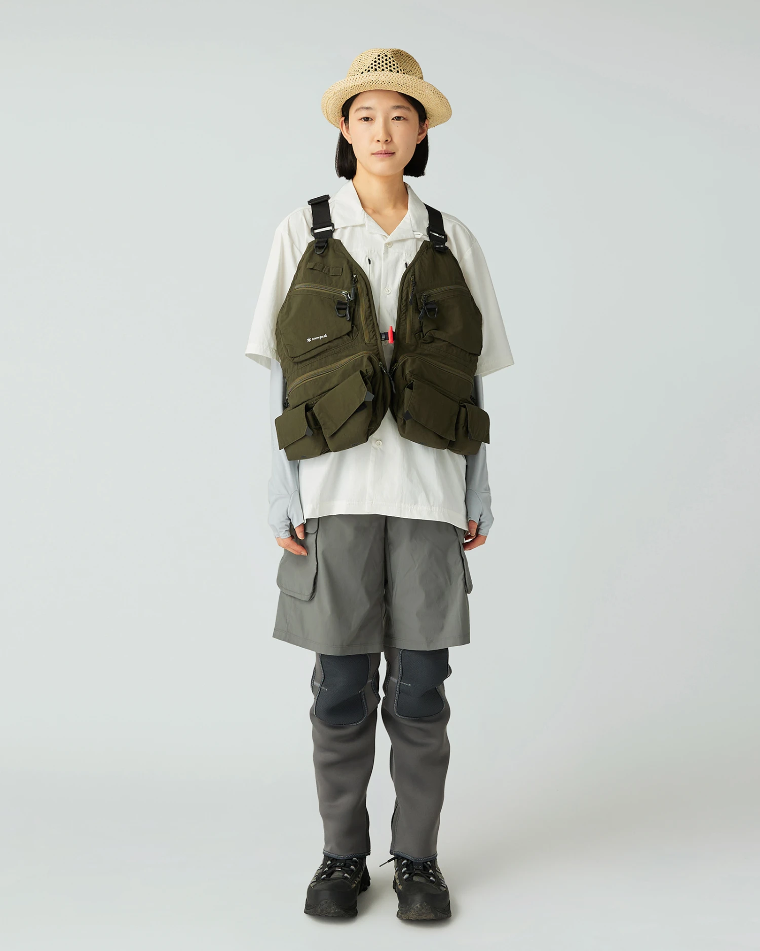 V1 Strap Fly Fishing Vest – Black Tactical Cropped Outdoor Utility Vest 5 V1 Strap Fly Fishing Vest – Black Tactical Cropped Outdoor Utility Vest - Image 3