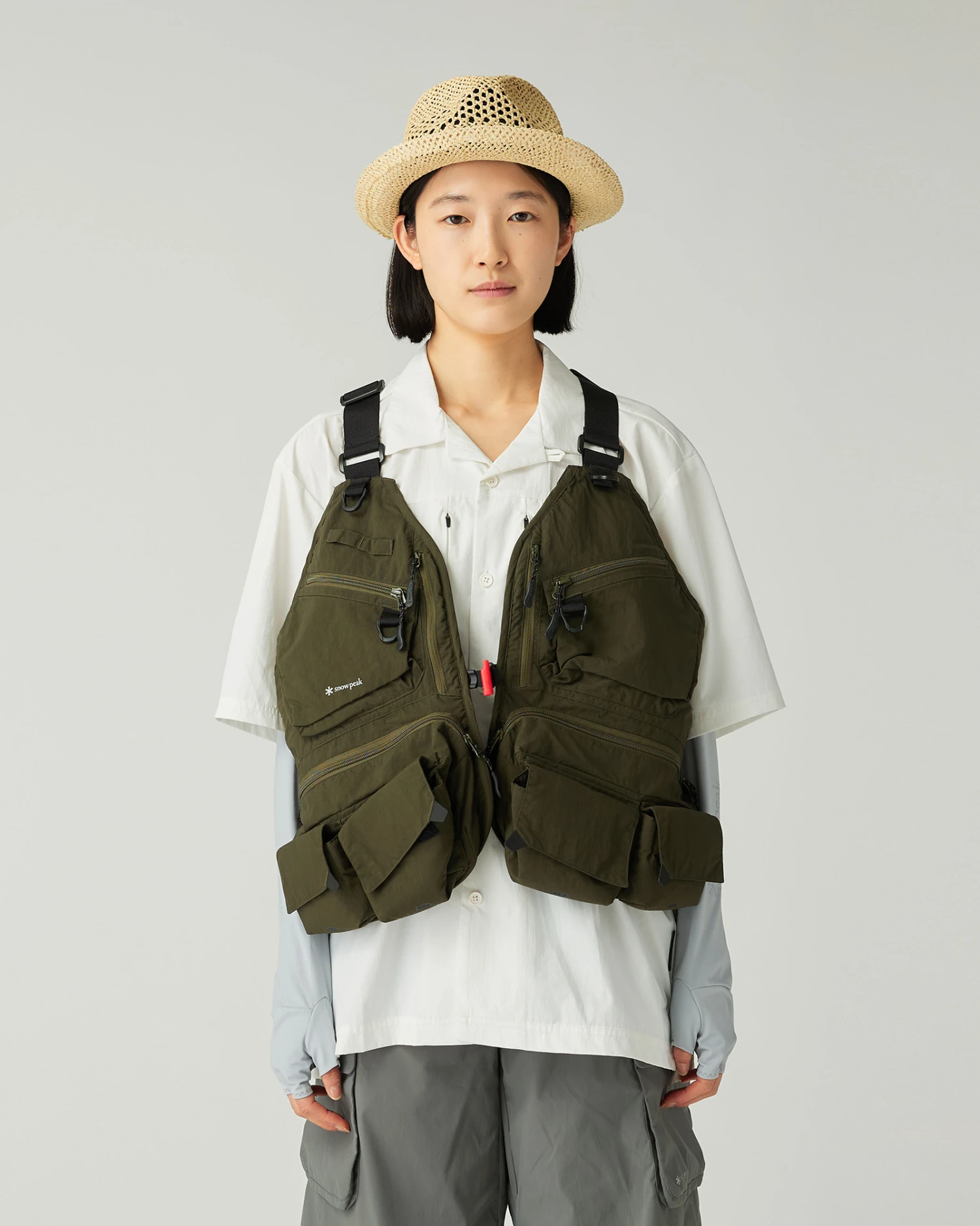 V1 Strap Fly Fishing Vest – Black Tactical Cropped Outdoor Utility Vest 4 V1 Strap Fly Fishing Vest – Black Tactical Cropped Outdoor Utility Vest - Image 2