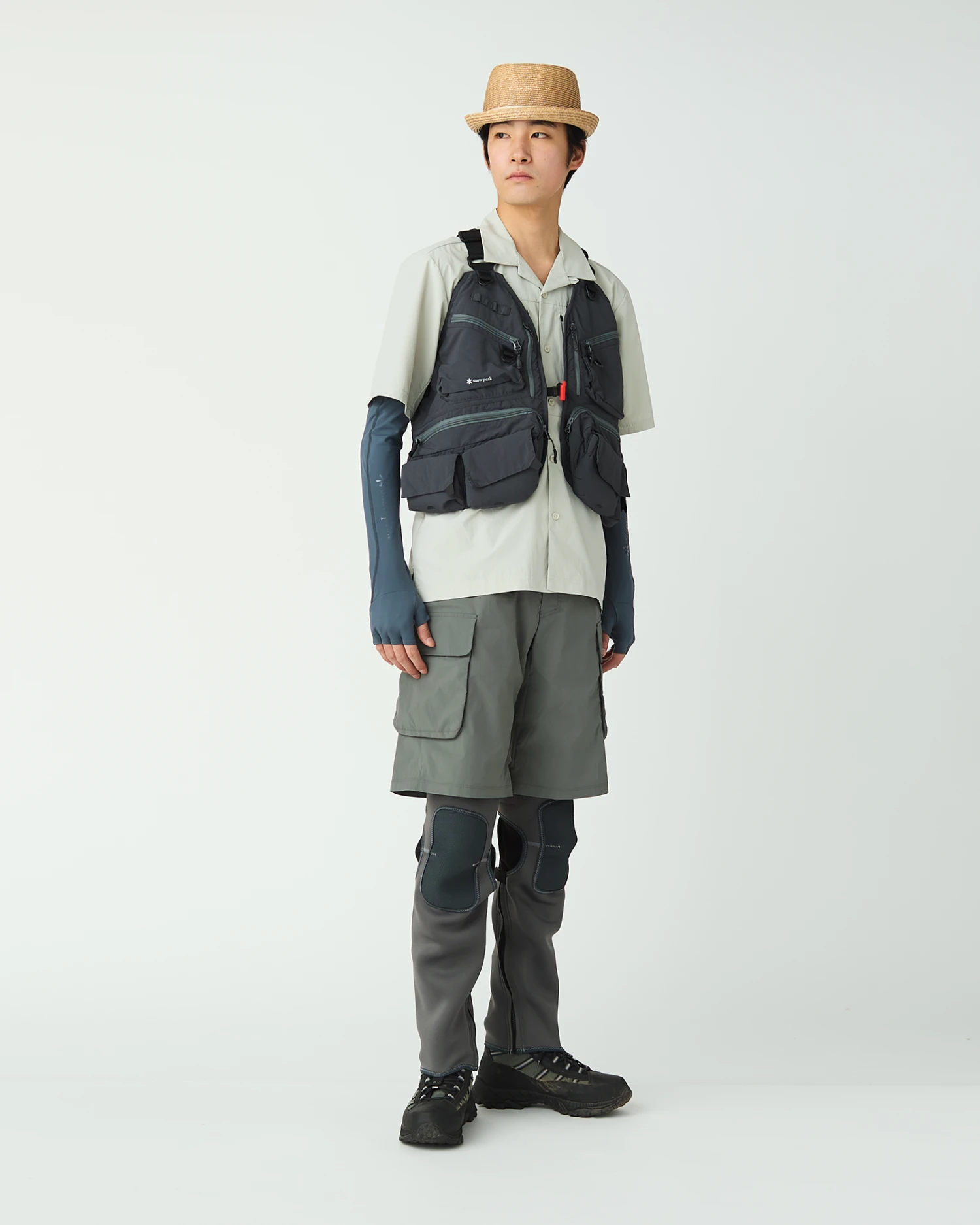 V1 Strap Fly Fishing Vest – Black Tactical Cropped Outdoor Utility Vest 9 V1 Strap Fly Fishing Vest – Black Tactical Cropped Outdoor Utility Vest - Image 7