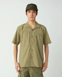 Stream Field Stretch Dry – UPF50+ Recycled Performance Short Sleeve Shirt -Snow Peak Shop SPF SH 25SU902 241126 f0245 jpg