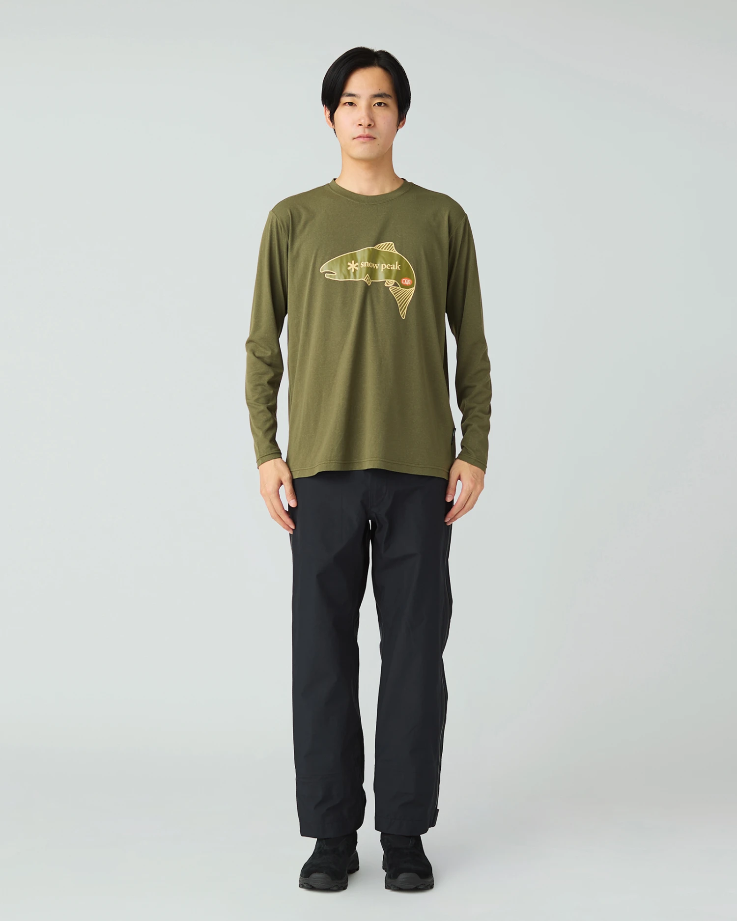 Yamame Graphic Long Sleeve T-Shirt 4 Yamame Graphic Long Sleeve T-Shirt - Image 2