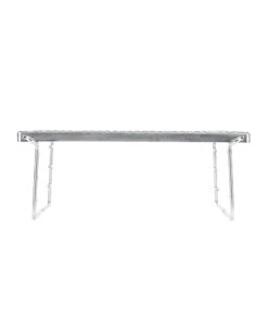 Snow Peak Fireplace Grill Bridge S – Adjustable Height Stainless Steel Cooking Frame -Snow Peak Shop ST 031GNR 20221220 SP M4 05786 path