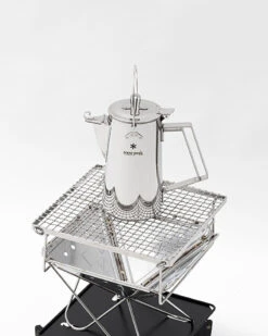 Snow Peak Fireplace Grill Bridge S – Adjustable Height Stainless Steel Cooking Frame -Snow Peak Shop ST 031GNR switch4 515Wx515H