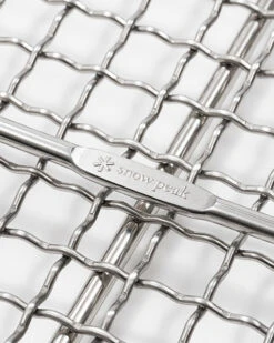 Snow Peak Fireplace Grill Bridge S – Adjustable Height Stainless Steel Cooking Frame -Snow Peak Shop ST 031GNR switch6 515Wx515H