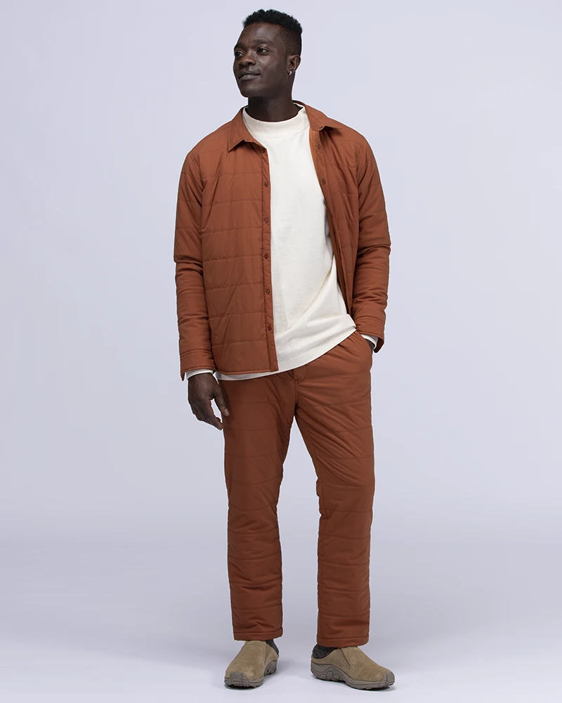 Recycled Cotton Mockneck Long Sleeve T-Shirt 12 Recycled Cotton Mockneck Long Sleeve T-Shirt - Image 10