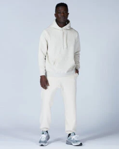 Recycled Cotton Pullover Hoodie - Eco-Friendly Loose Fit Heavyweight Sweatshirt 16 Recycled Cotton Pullover Hoodie - Eco-Friendly Loose Fit Heavyweight Sweatshirt -Snow Peak Shop SW 22SU402 alt 03