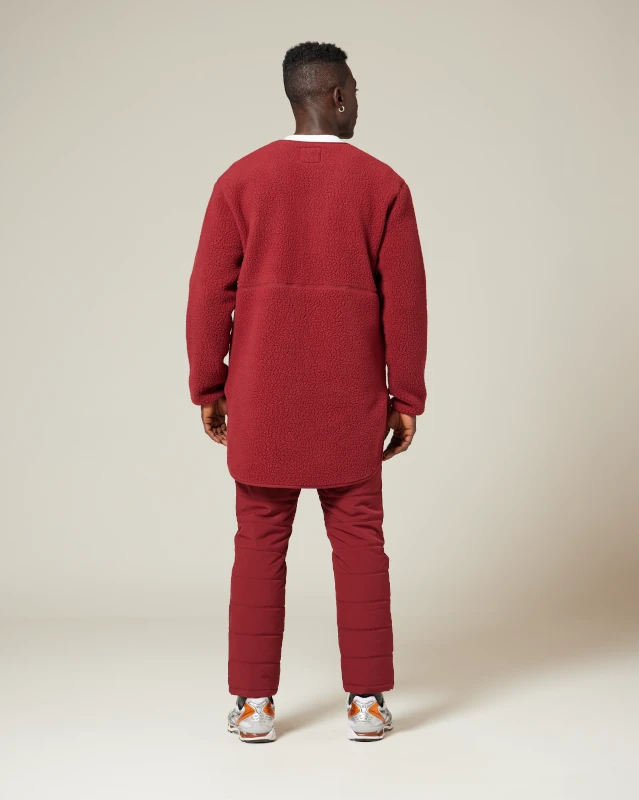 Snow Peak Bordeaux Thermal Boa Fleece Pullover - Recycled Thermal Pro Henley 9 Snow Peak Bordeaux Thermal Boa Fleece Pullover - Recycled Thermal Pro Henley - Image 7