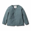Kids Flexible Insulated Cardigan 2 Kids Flexible Insulated Cardigan -Snow Peak Shop SW 23SK001 Balsam Green hero 01 2857d619 3a3b 44b1 8303 e44dc14cceca