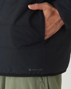Flexible Insulated Zip Up Hoodie - Lightweight Primeflex® Quilted Performance Jacket -Snow Peak Shop SW 24AU003 231212 n0237 jpg