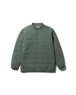 Flexible Insulated Half Zip Pullover - Primeflex® Water-Resistant Technical Layer -Snow Peak Shop SW 24AU004 231204 b0502 jpg