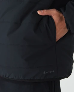 Flexible Insulated Half Zip Pullover - Primeflex® Water-Resistant Technical Layer -Snow Peak Shop SW 24AU004 231212 n0040 jpg