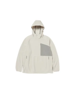 Double Face Fleece Hoodie -Snow Peak Shop SW 24AU008 Ivory P 1 png