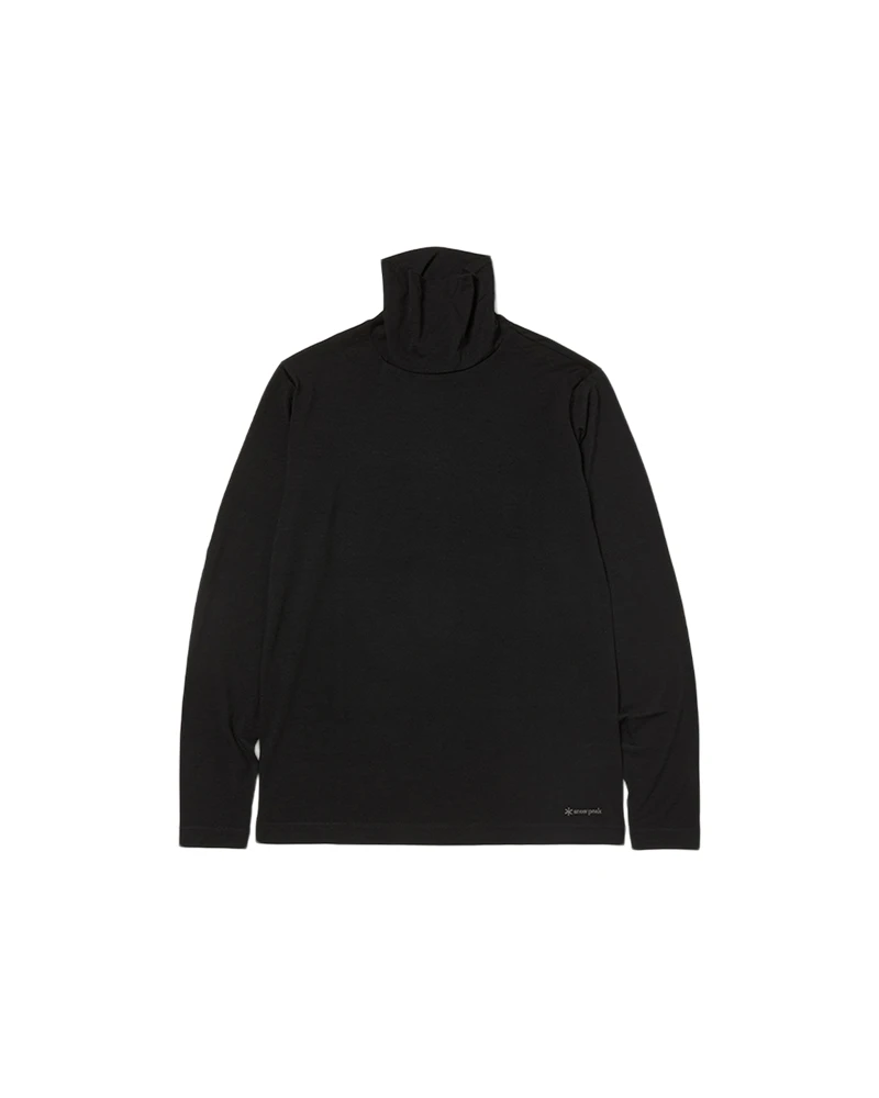 Premium 100% Merino Wool Turtleneck - Soft 18.5 Micron Long Sleeve Base Layer 3 Premium 100% Merino Wool Turtleneck - Soft 18.5 Micron Long Sleeve Base Layer